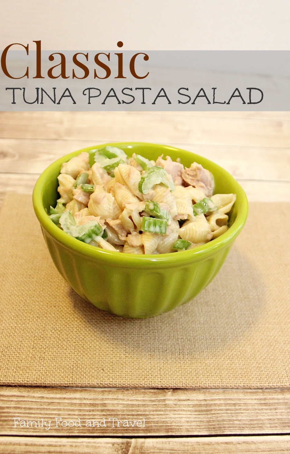 classic tuna pasta salad