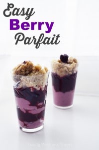 easy berry parfait