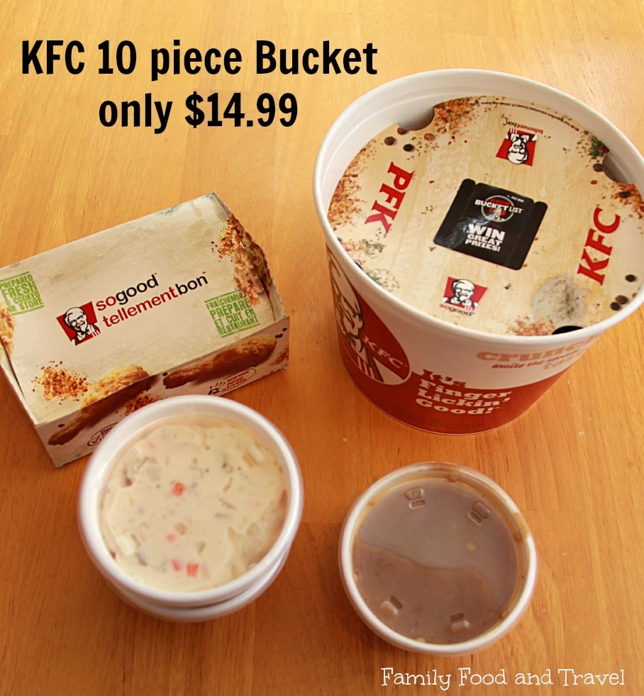 KFC 10 Piece Bucket