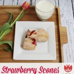 Strawberry Scones