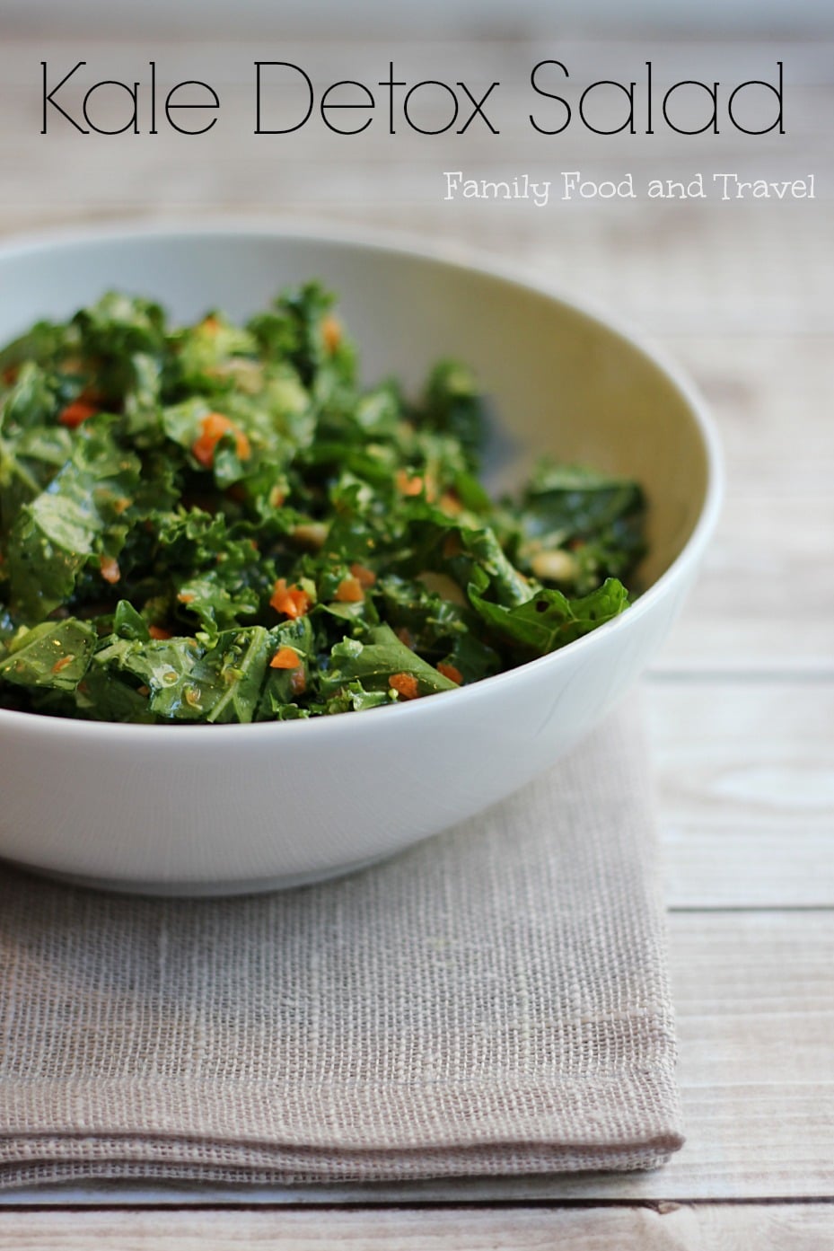 kale detox salad