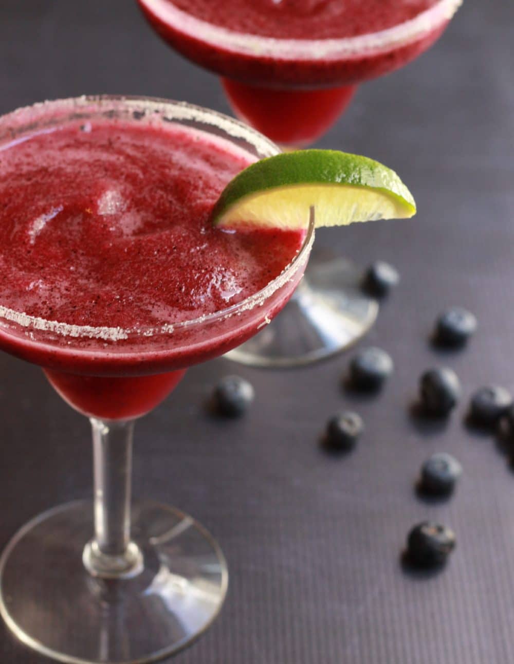 blueberry passionfruit margaritas