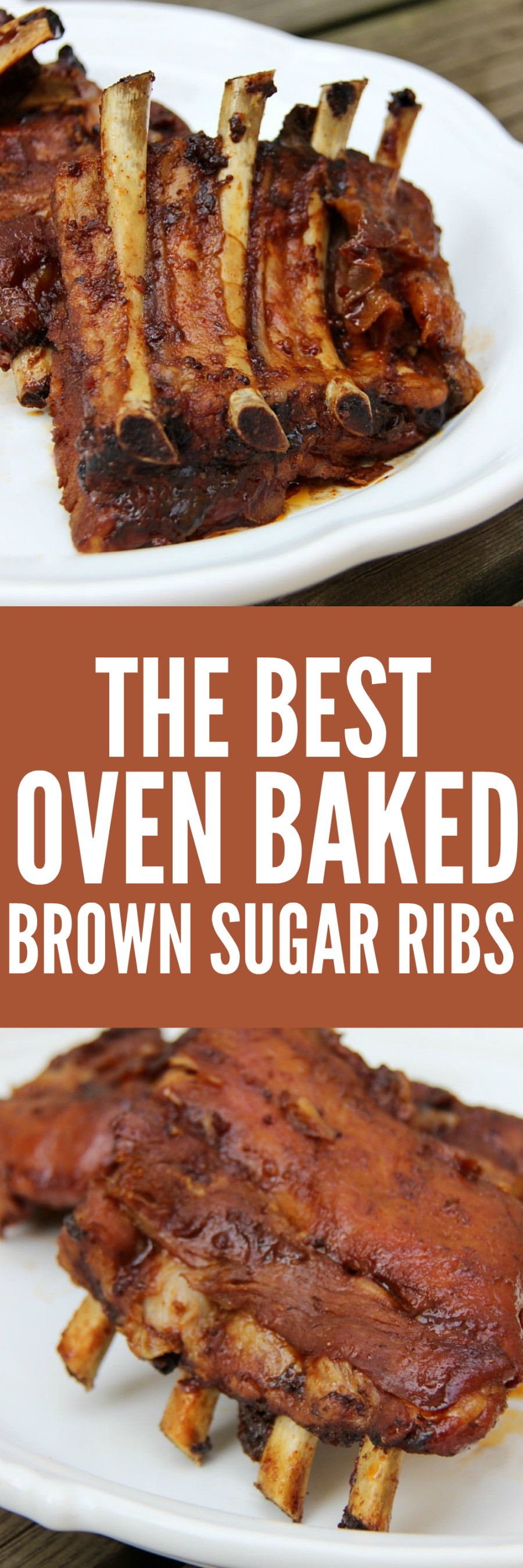 The Best Oven Baked Brown Sugar Ribs Recipe