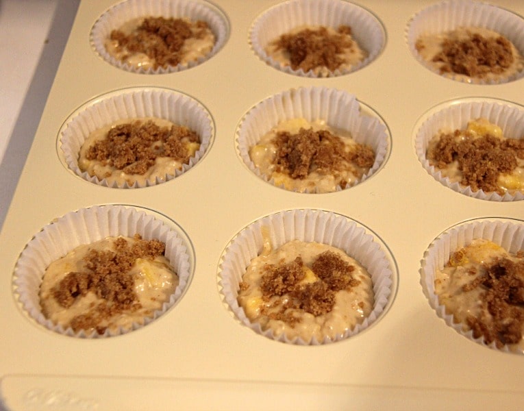 ready for the oven peaches and cream muffins