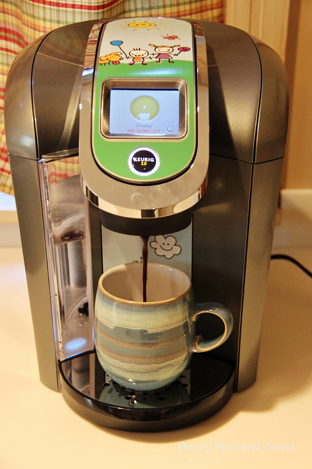 Brew a cup with Keurig 2.0