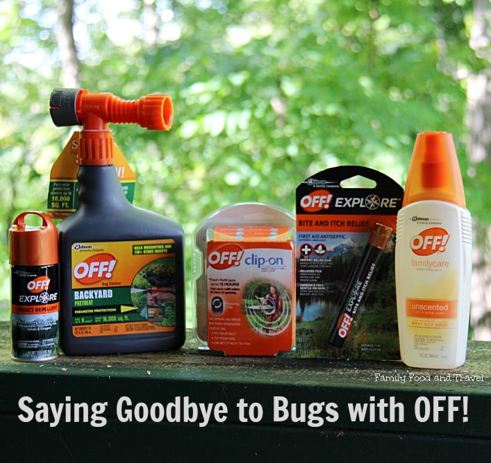 Get Outdoors with Off Bug Repellent