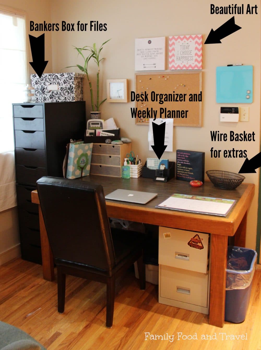 Office Organization Makeover