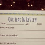 Printable Year In Review