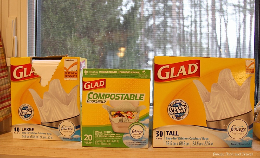 Fresh Mornings with GLAD® Odour Guard® Bags with febreze™ Freshness