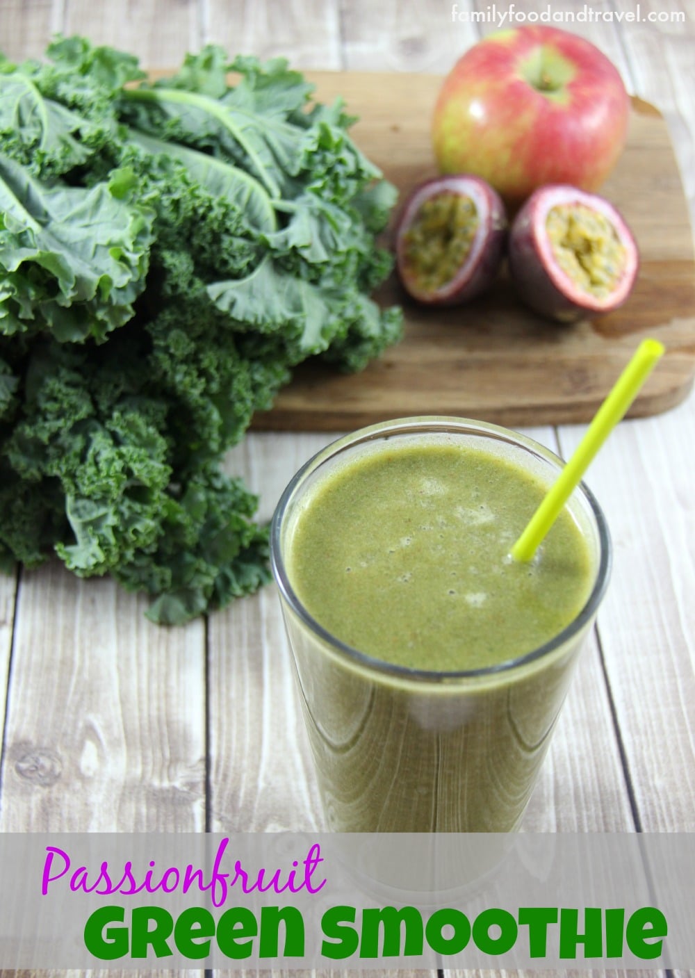 Passion Fruit Green Smoothie