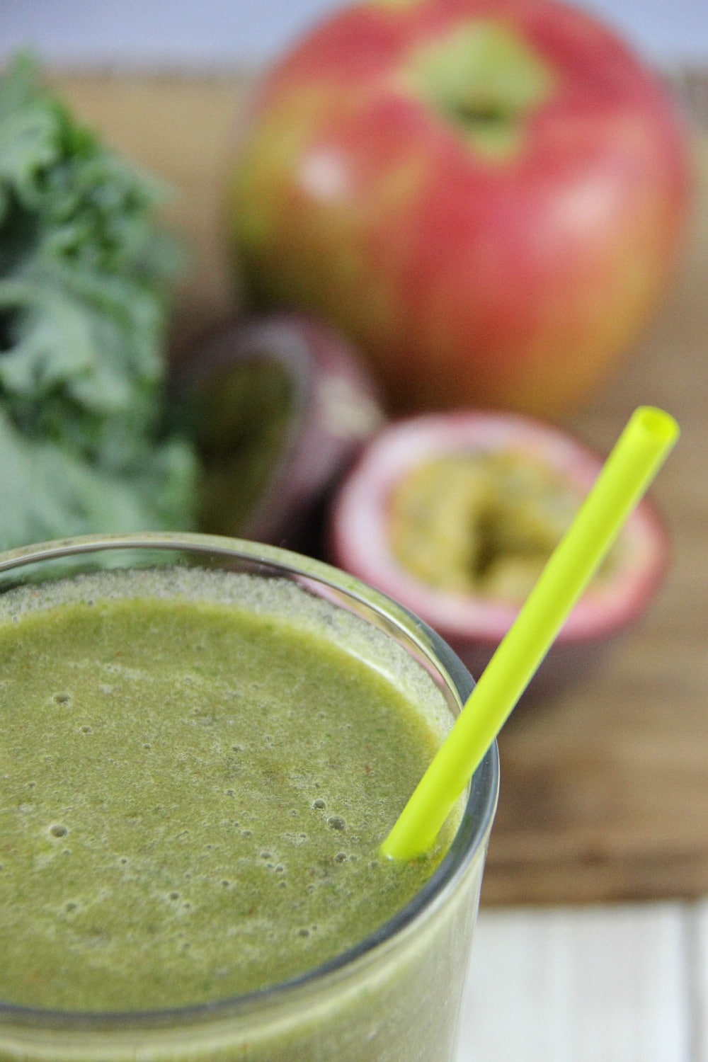passionfruit green smoothie
