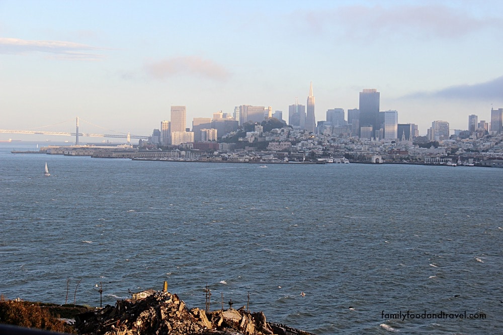 View from Alcatraz to San Francisco