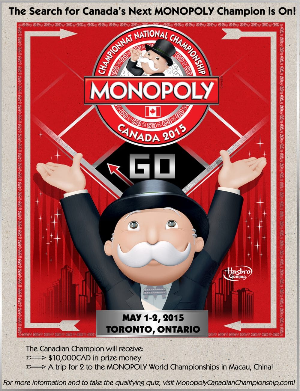 Monopoly 80th Anniversary Edition and Championship