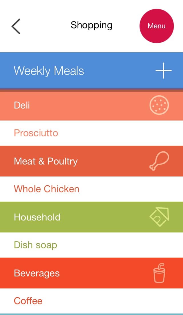 Chicken.ca Shopping App Recipes 