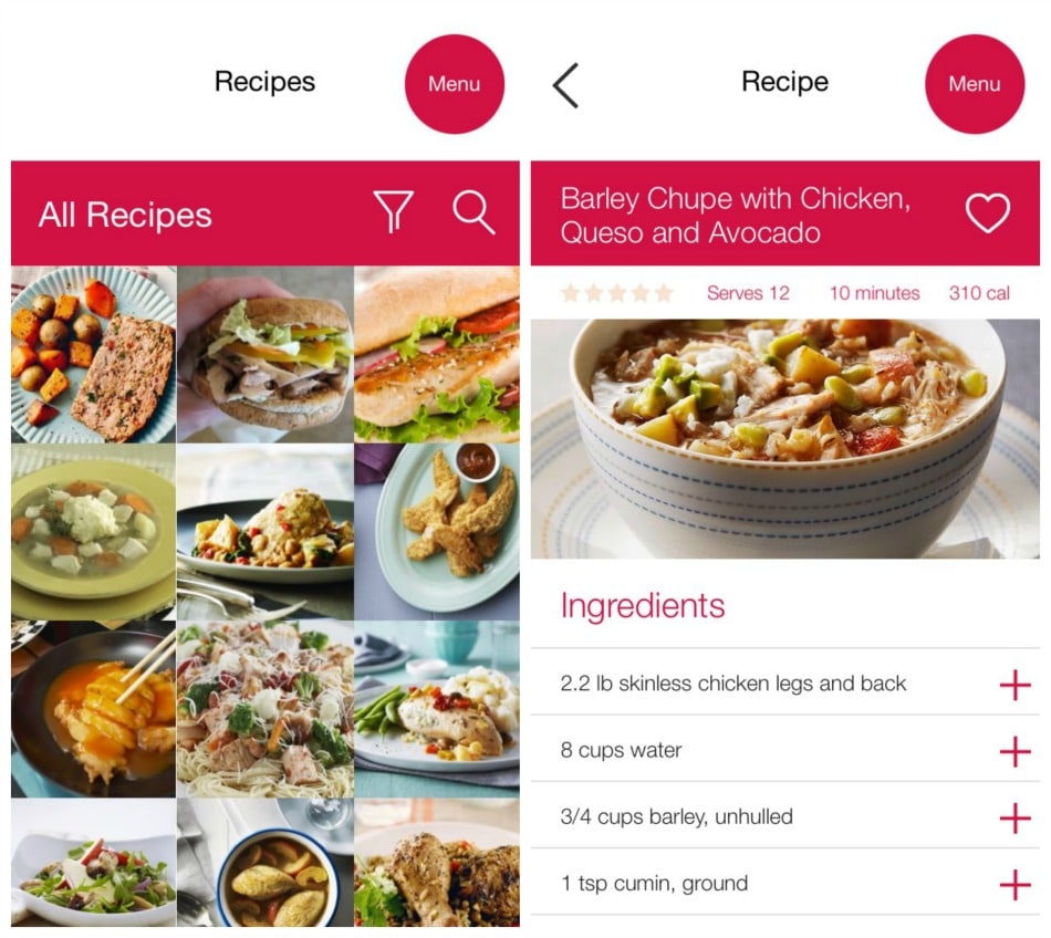 Easy Meal Planning with the Chicken.ca Shopping App #chickendotca