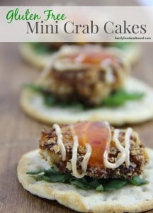 Gluten Free Mini Crab Cakes