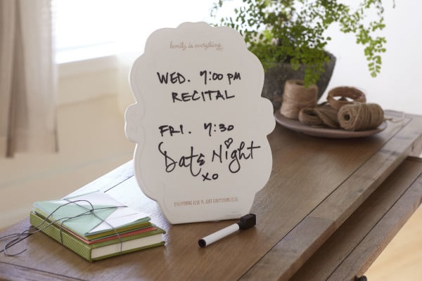 Ceramic Desktop Whiteboard with marker - MSRP $19.95 - $24.95