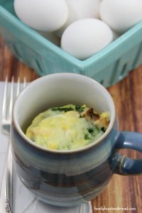Chicken and Egg Breakfast Mug