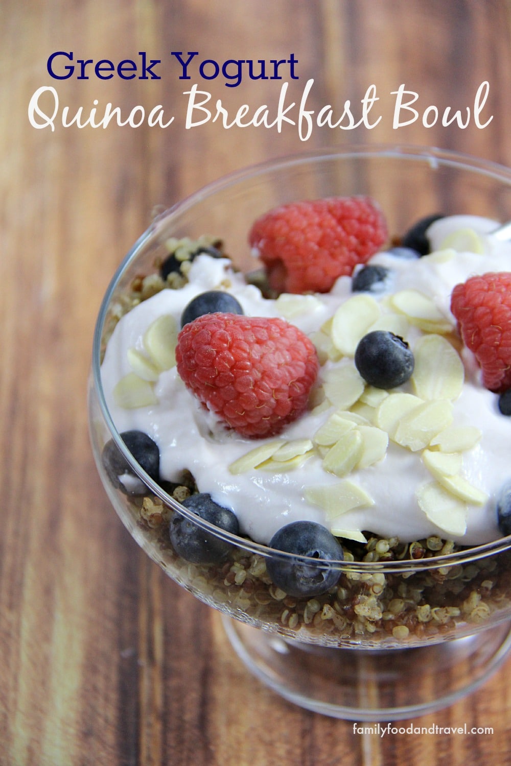 Greek Yogurt Quinoa Breakfast Bowl