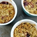 Pear and Blueberry Crisp