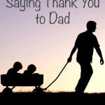 Saying Thank You to Dad