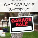 10 Savvy Tips for Garage Sale Shopping