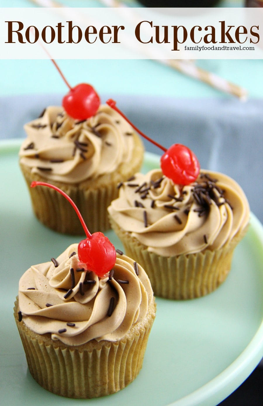 Rootbeer Cupcakes