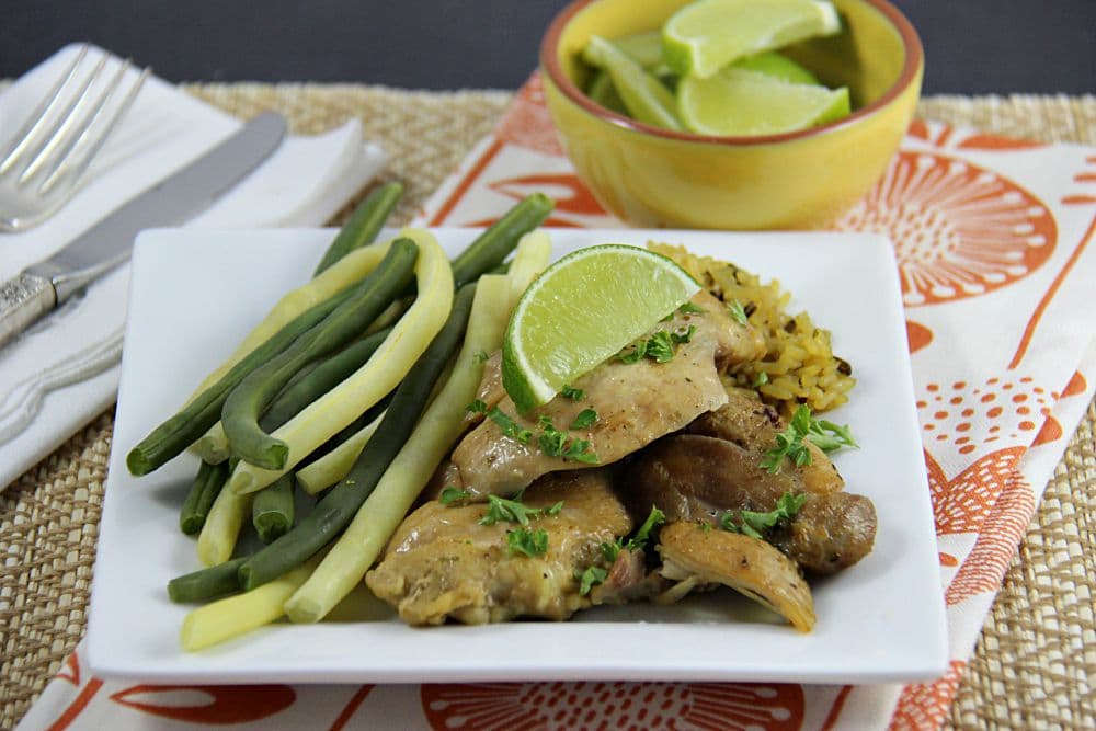 Sweet Citrus Slow Cooker Chicken Thighs
