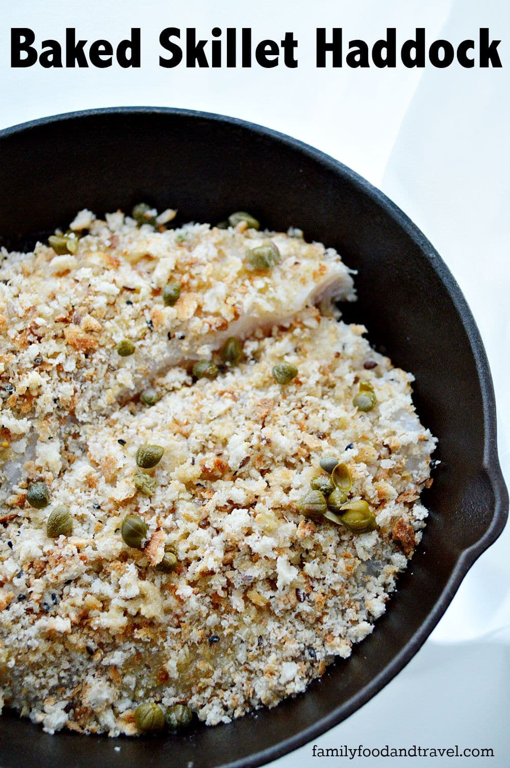 Baked Skillet Haddock