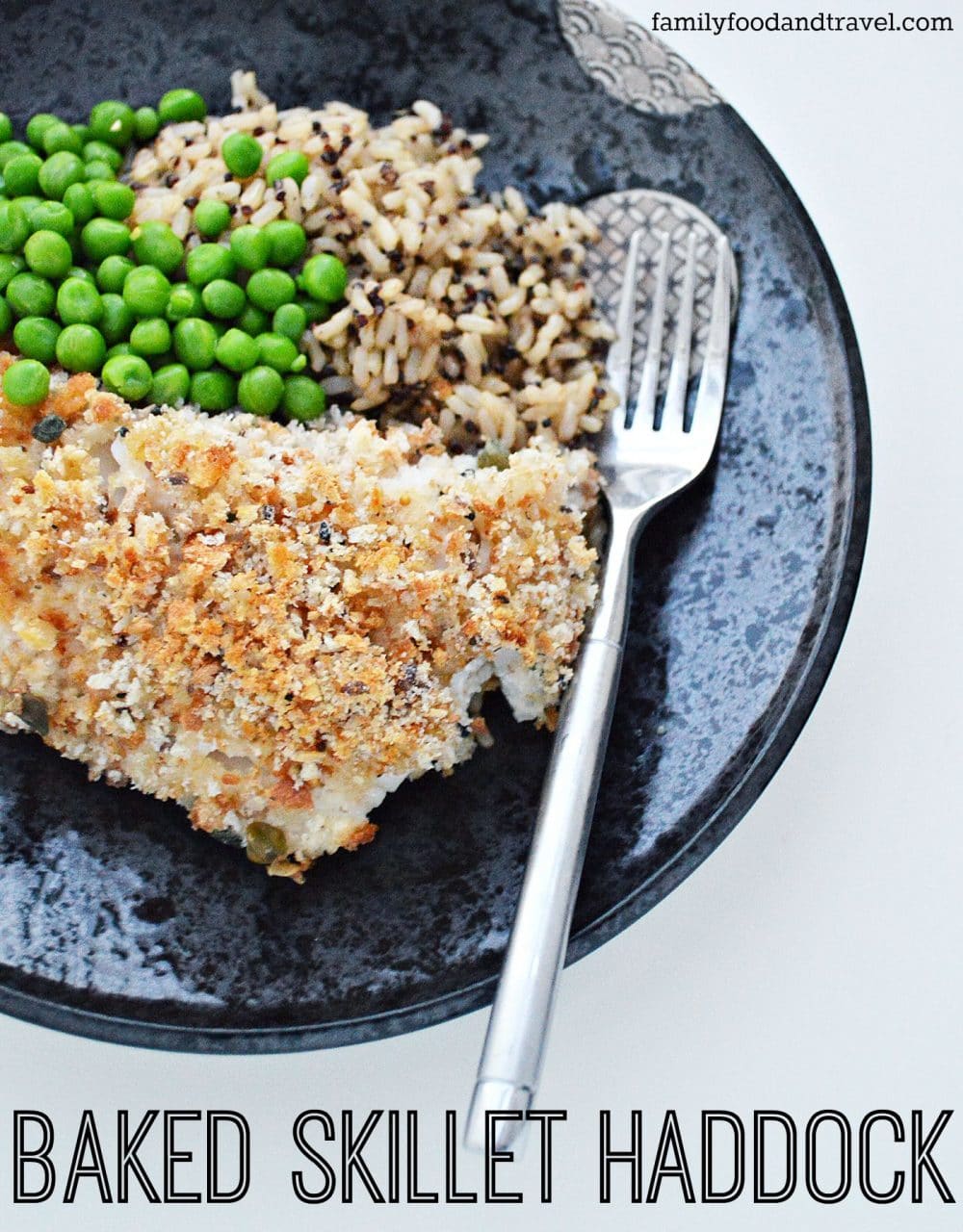 Baked skillet haddock 