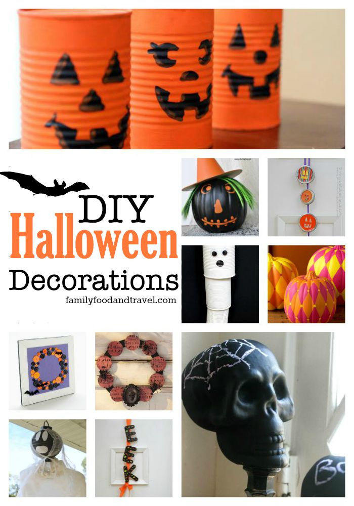 Diy Halloween Decorations Family Food And Travel