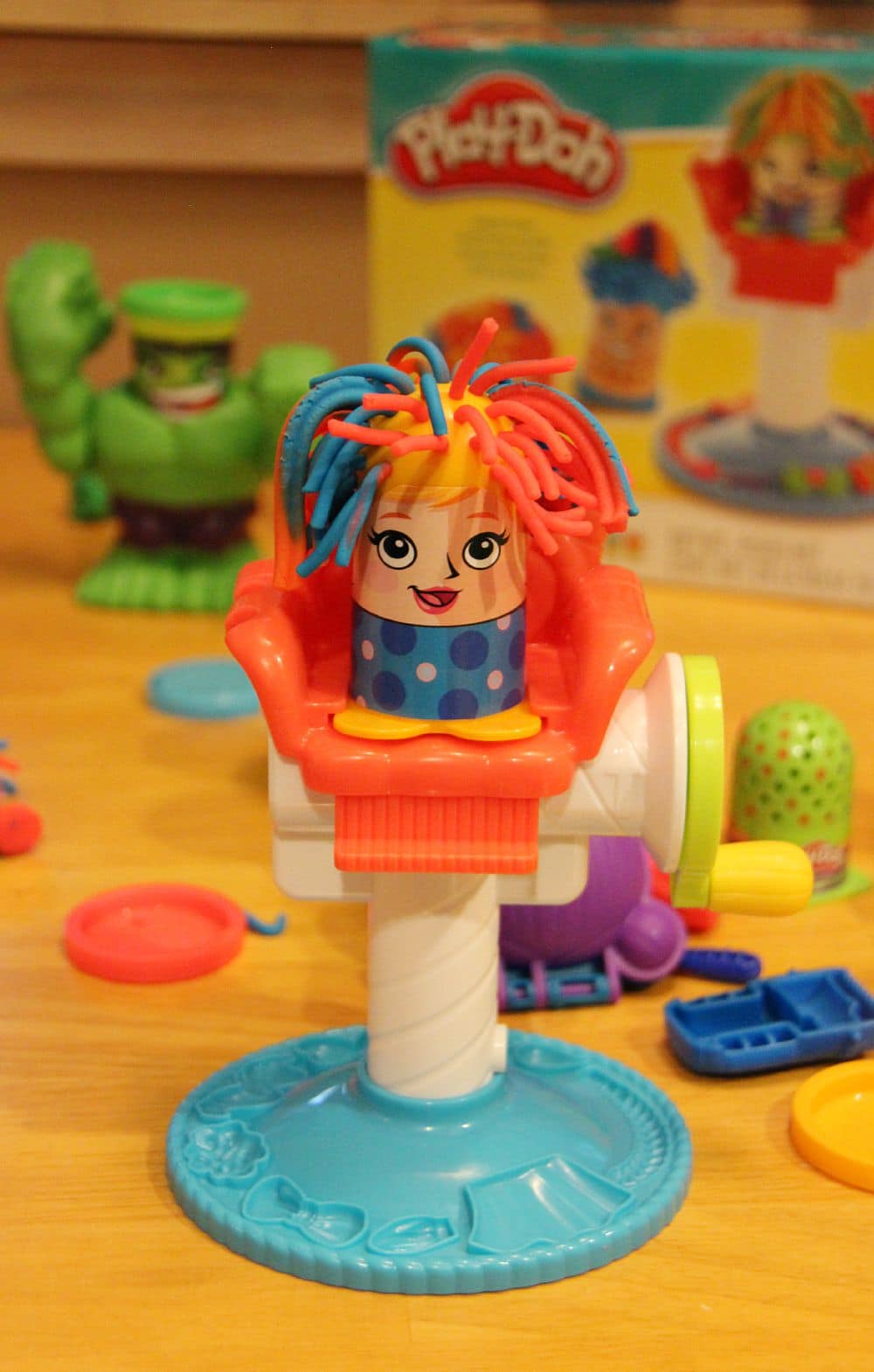 play doh hair