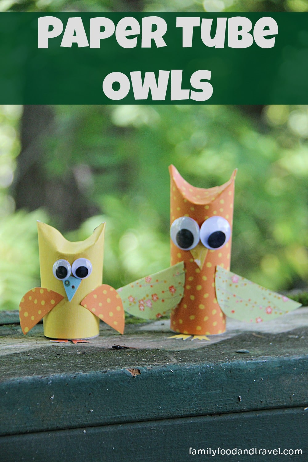 Paper Tube Owls