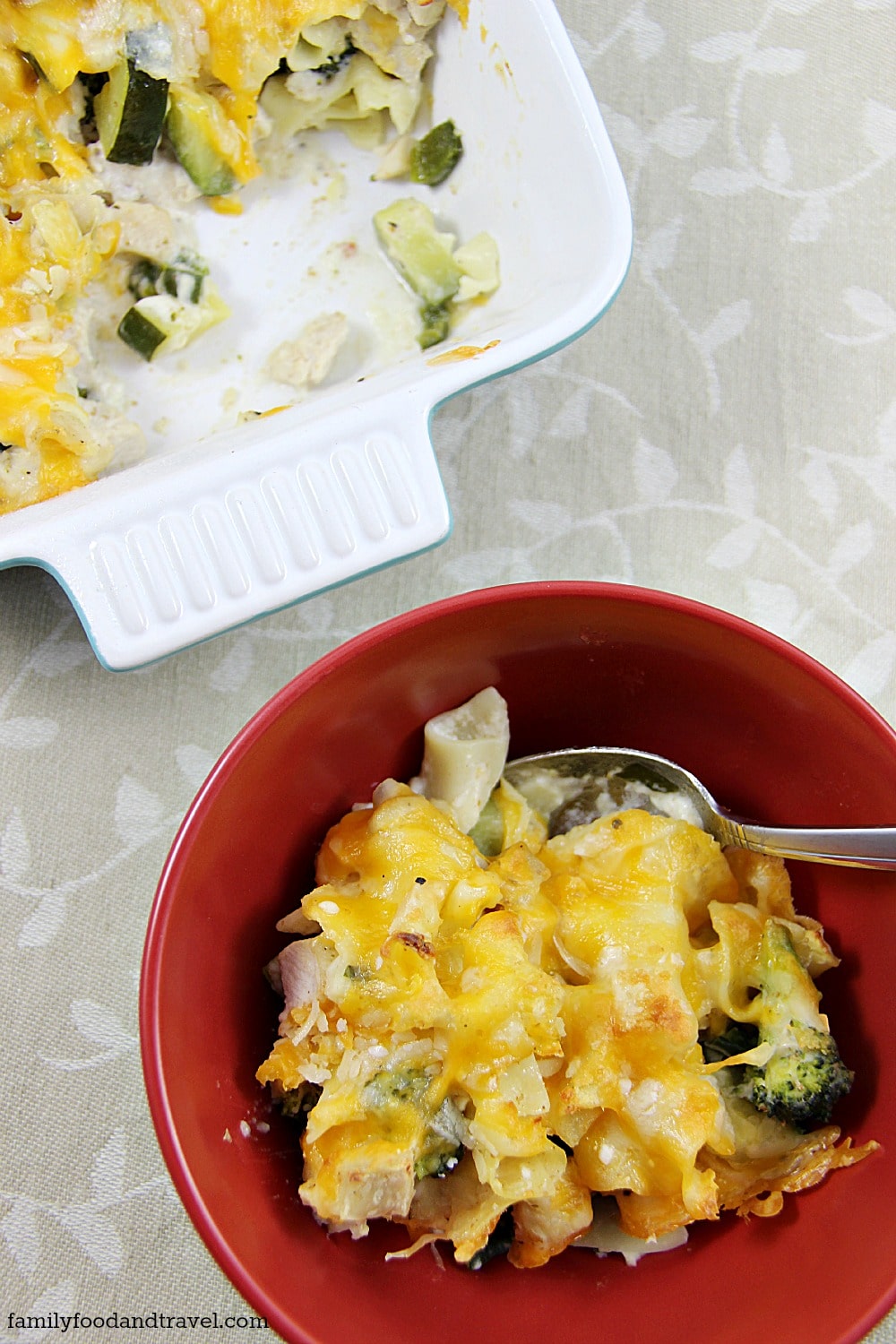 Poblano Pepper Broccoli and Chicken Casserole