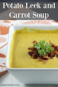 Potato Leek and Carrot Soup