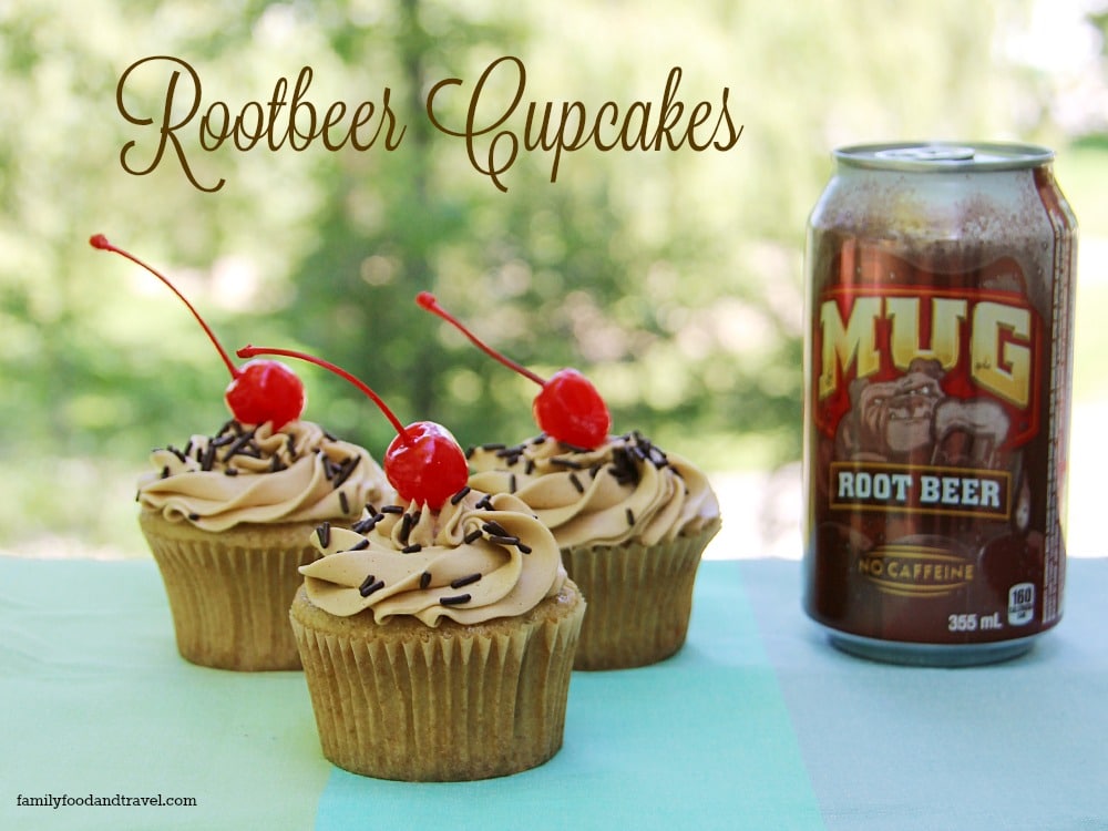 Rootbeer Cupcakes