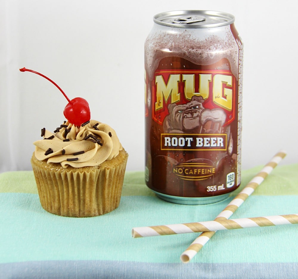 Rootbeer Cupcakes