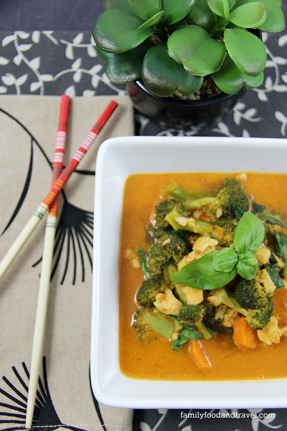 Thai Red Curry Fish Stew