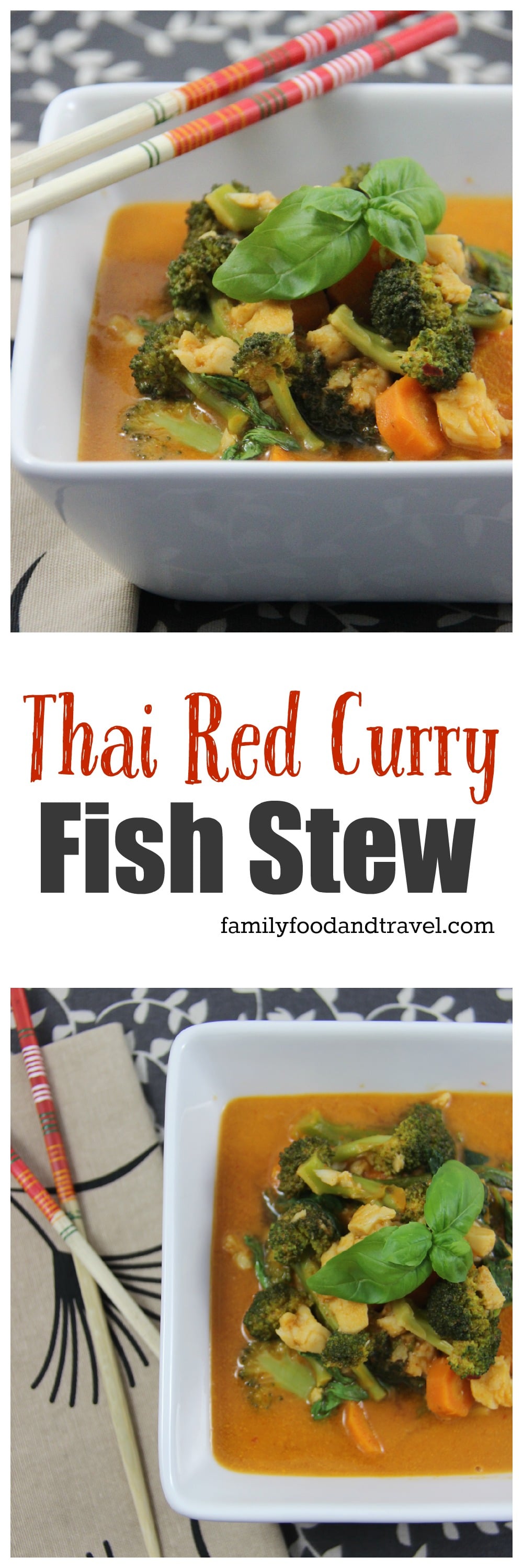 Thai Red Curry Fish Stew