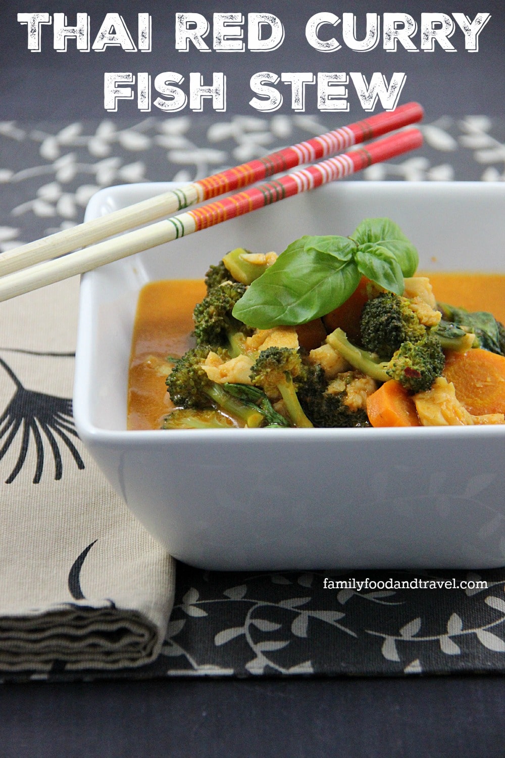 Thai Red Curry Fish Stew