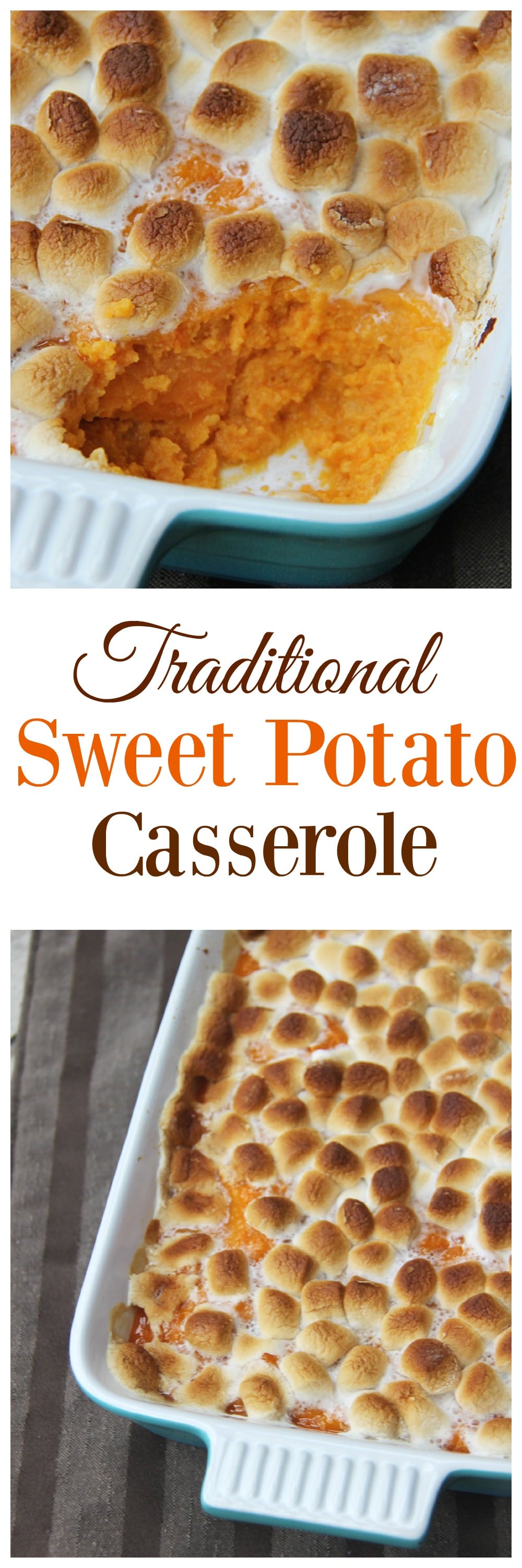 Traditional Sweet Potato Casserole