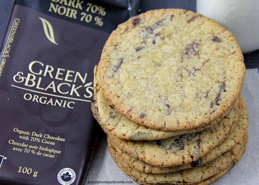 Green & Black’s Salted Chocolate Chunk Cookies