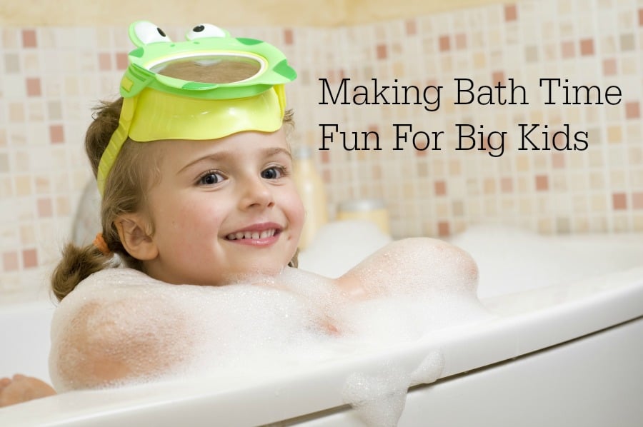 Making Bath Time Fun For Big Kids 