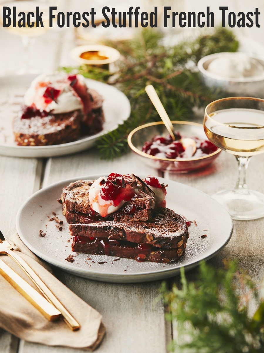 Black Forest Stuffed French Toast