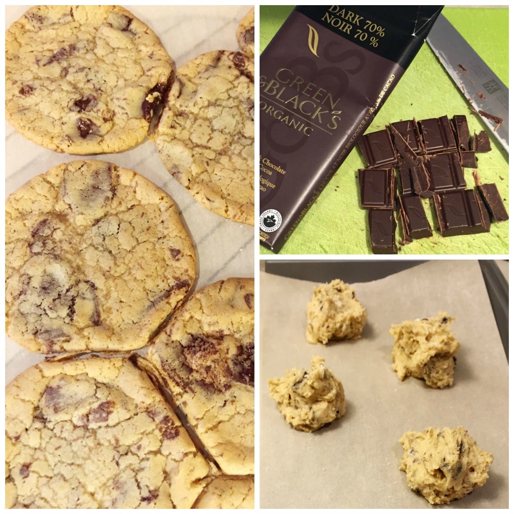 Salted Chocolate Chunk Cookies