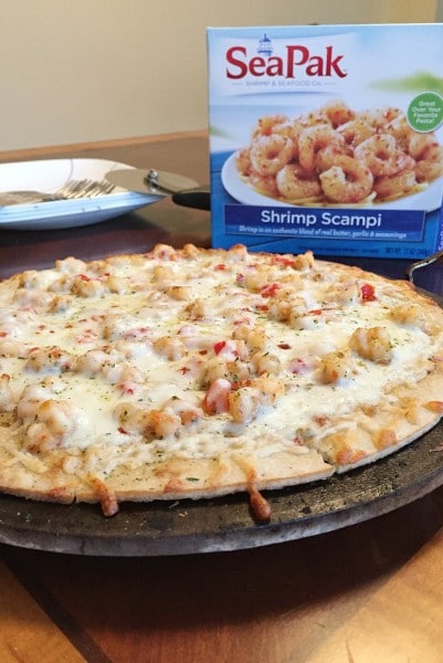 Shrimp Scampi Pizza Recipe - Family Food And Travel