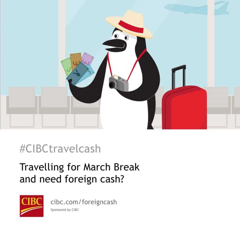 Fast and Easy Foreign Currency with CIBC #CIBCtravelcash