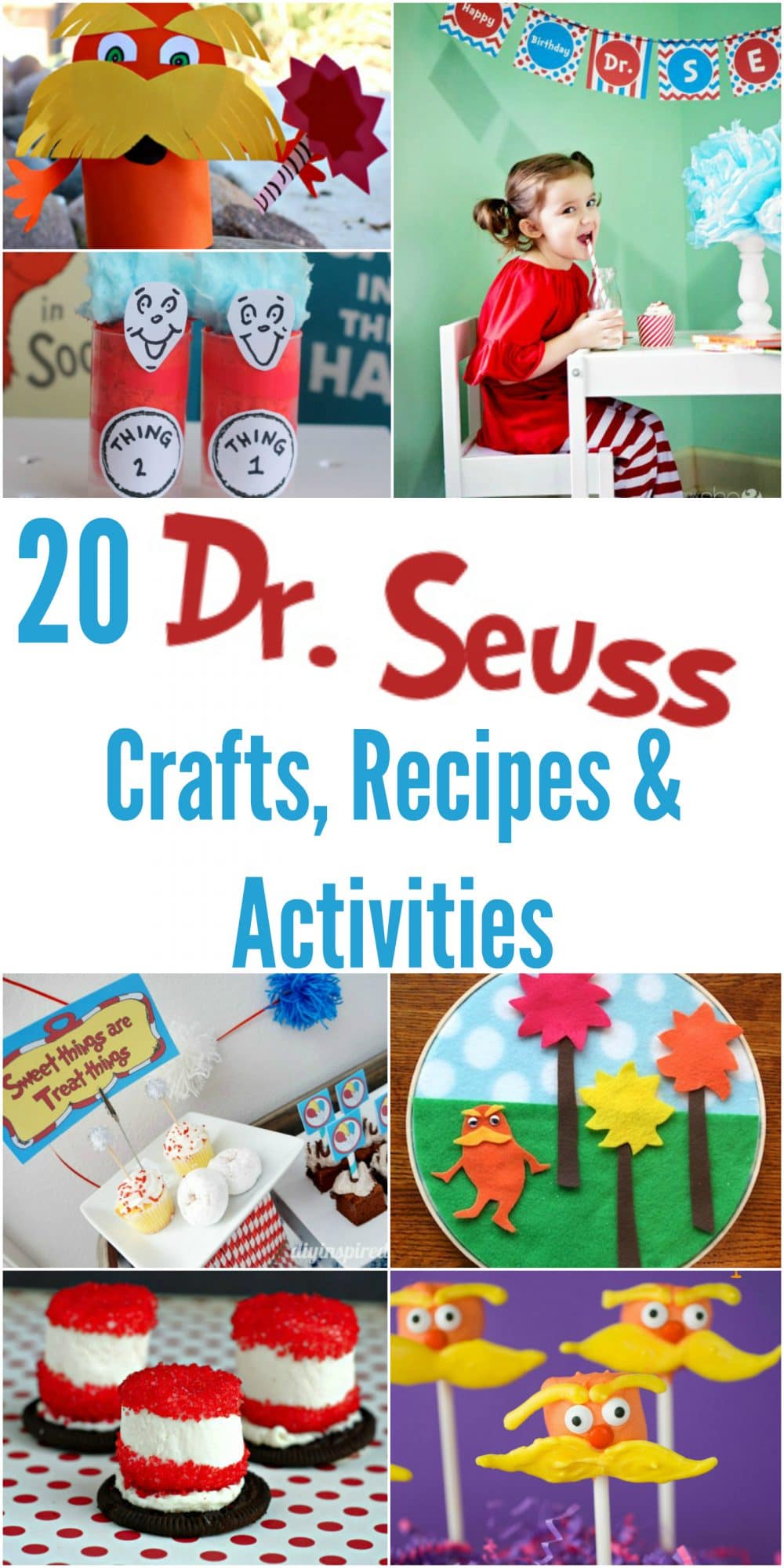 20 Dr. Seuss Crafts, Recipes & Activities