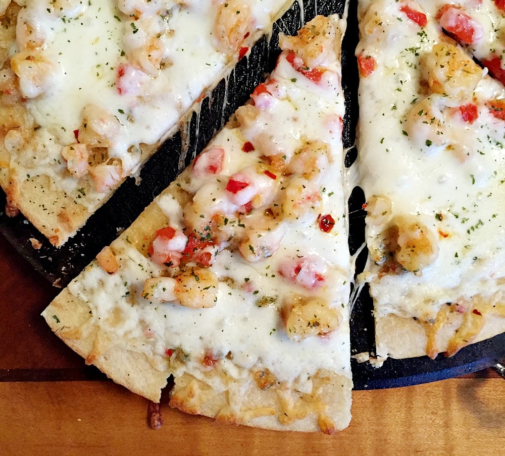 Shrimp Scampi Pizza Recipe