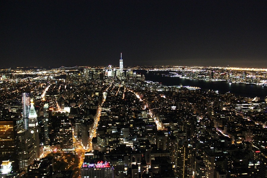 New York City CITYPass Empire State Building at night